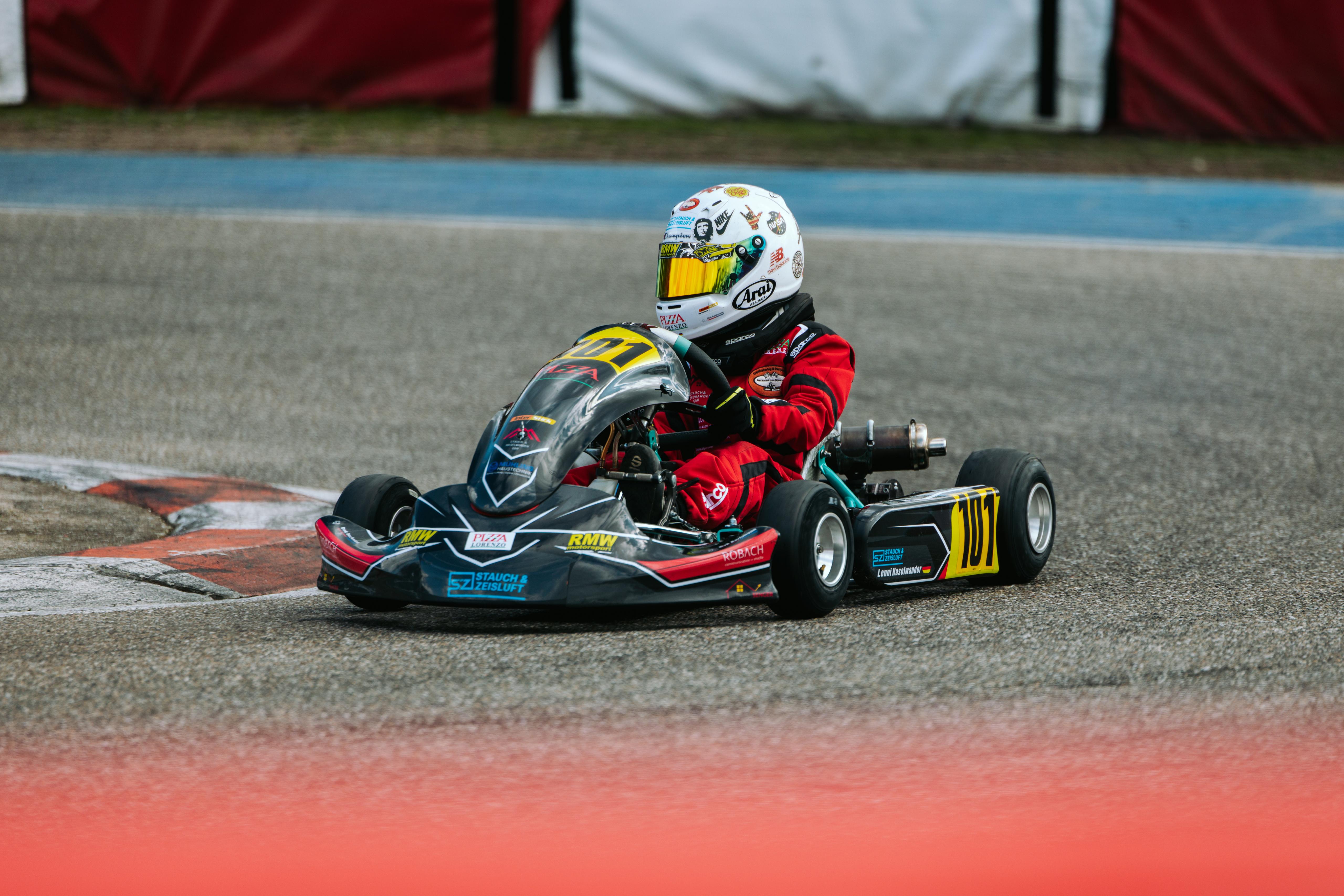 Lenni Haselwander im Rennen